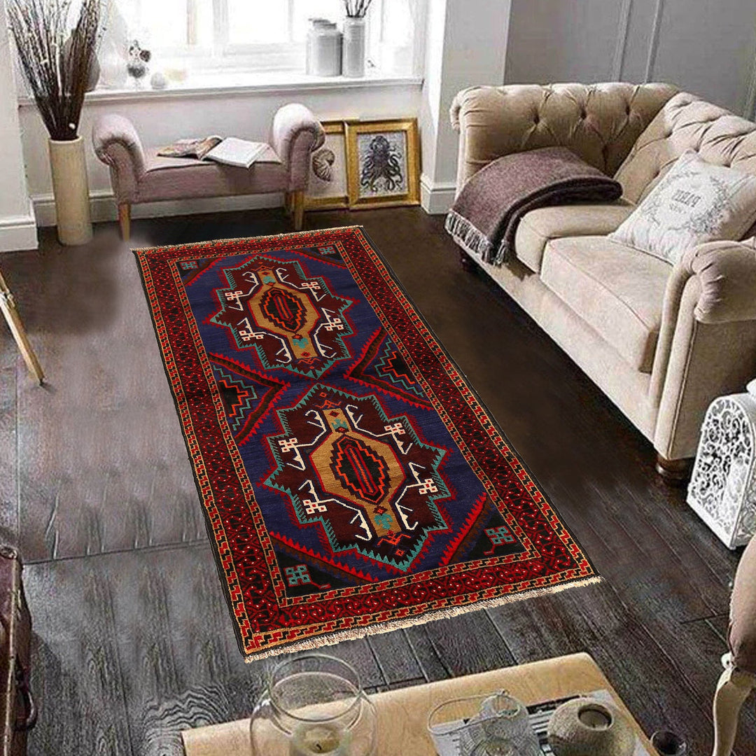 Baluchi Rug 3' 4" x 6' 1" - No. AL64763