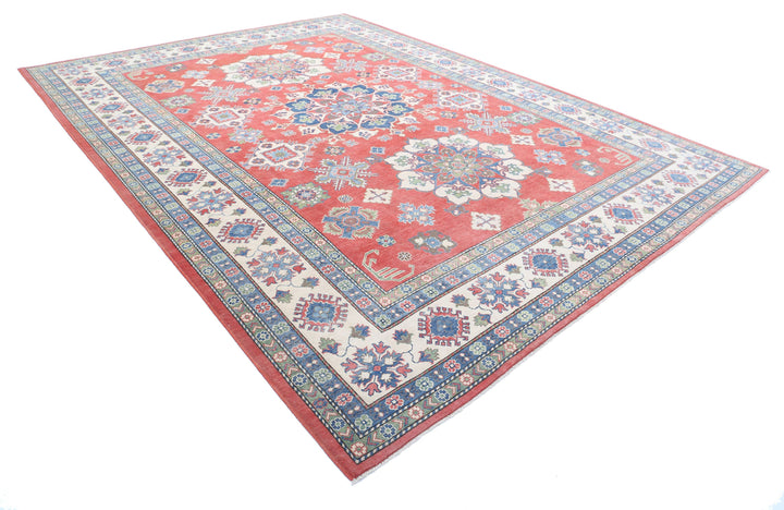 Hand Knotted Tribal Kazak Wool Rug 10' 0" x 13' 8" - No. AT37822