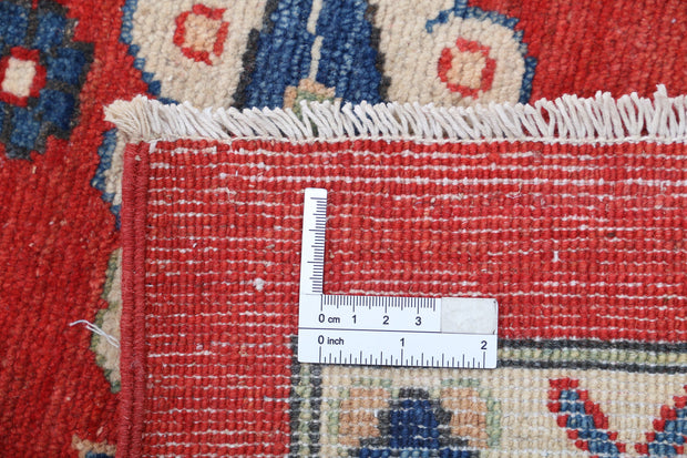 Hand Knotted Tribal Kazak Wool Rug 12' 5" x 15' 5" - No. AT35020
