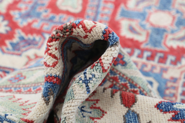 Hand Knotted Tribal Kazak Wool Rug 11' 8" x 11' 6" - No. AT18957