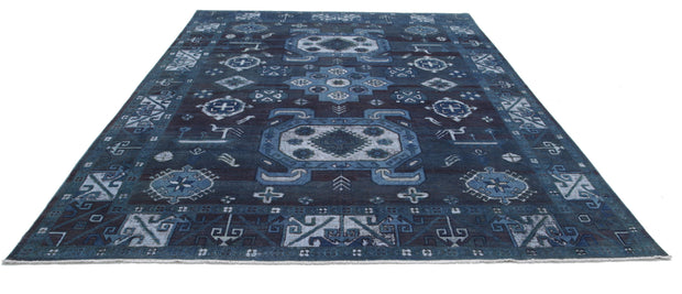 Hand Knotted Onyx Wool Rug 8' 7" x 11' 7" - No. AT79912