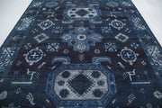 Hand Knotted Onyx Wool Rug 8' 7" x 11' 7" - No. AT79912