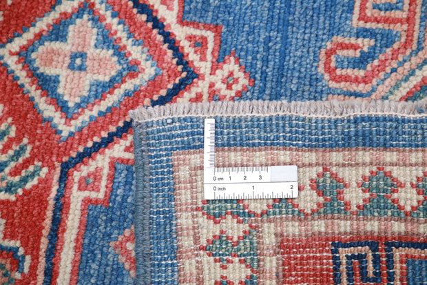 Hand Knotted Tribal Kazak Wool Rug 3' 11" x 6' 0" - No. AT42529