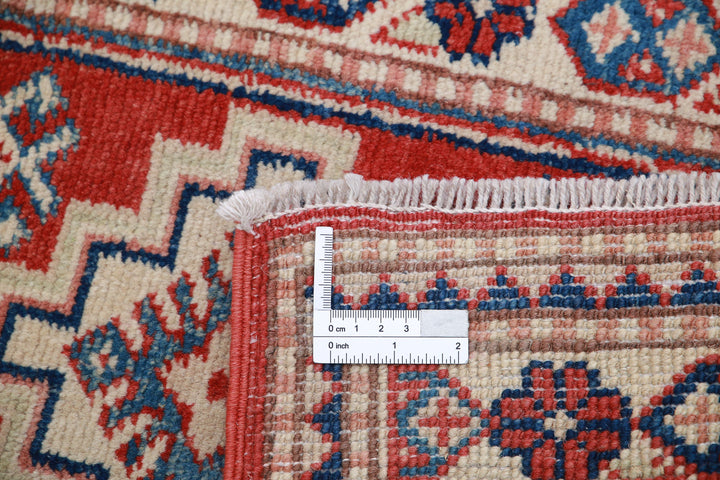Hand Knotted Tribal Kazak Wool Rug 1' 9" x 2' 9" - No. AT94504