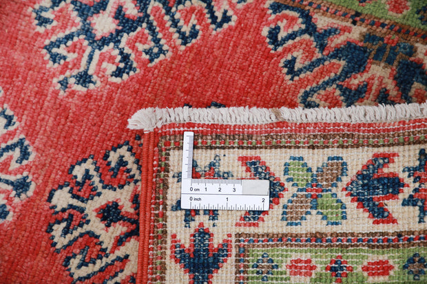 Hand Knotted Tribal Kazak Wool Rug 1' 11" x 2' 9" - No. AT43966