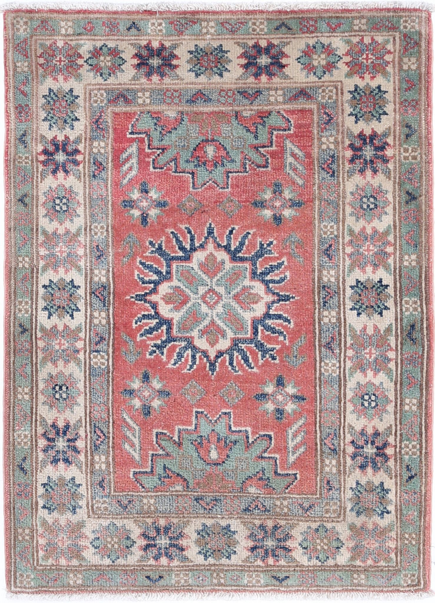 Afghan Kazak Rug 2' 0
