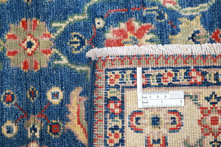 Hand Knotted Tribal Kazak Wool Rug 2' 5" x 3' 11" - No. AT54351