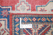 Hand Knotted Tribal Kazak Wool Rug 2' 7" x 9' 0" - No. AT81519