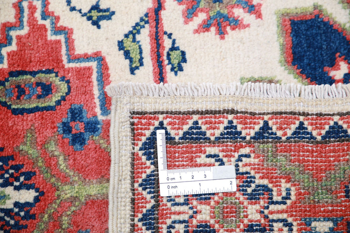 Hand Knotted Tribal Kazak Wool Rug 2' 6" x 9' 7" - No. AT53544
