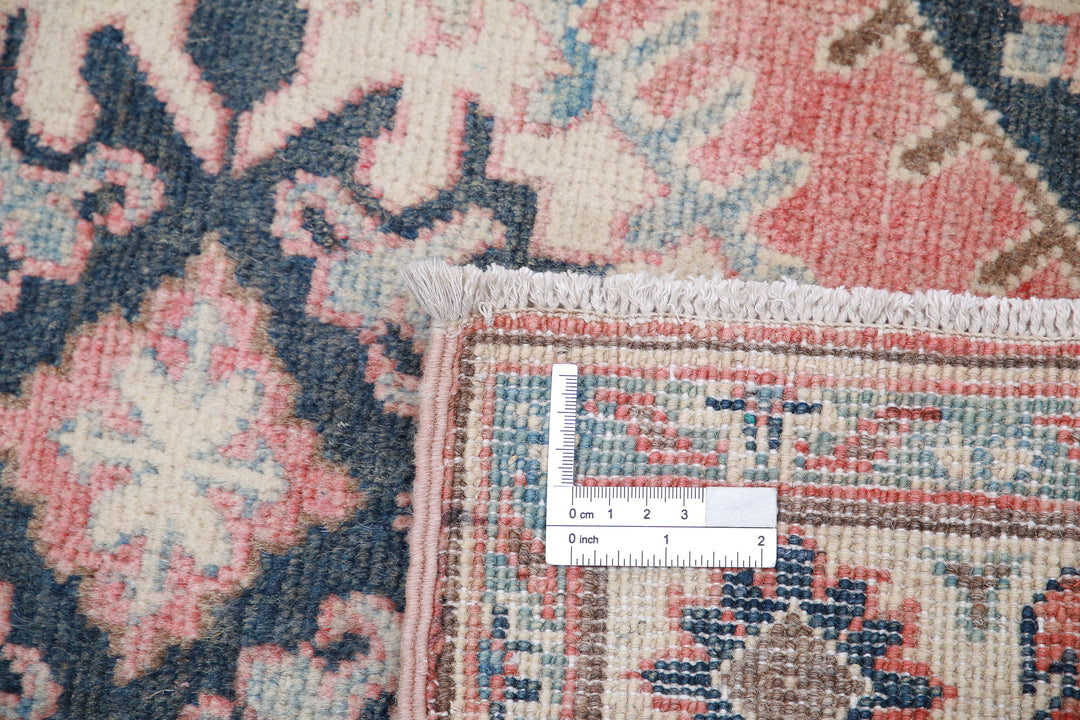 Hand Knotted Tribal Kazak Wool Rug 2' 5" x 9' 7" - No. AT19780