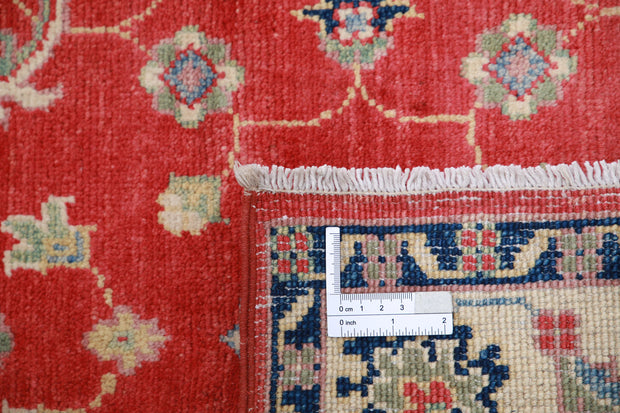 Hand Knotted Tribal Kazak Wool Rug 3' 1" x 5' 2" - No. AT80792