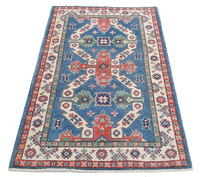 Hand Knotted Tribal Kazak Wool Rug 3' 0" x 5' 0" - No. AT66875