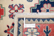 Hand Knotted Tribal Kazak Wool Rug 3' 2" x 4' 9" - No. AT32934