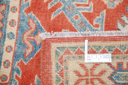 Hand Knotted Tribal Kazak Wool Rug 3' 3" x 4' 10" - No. AT86684