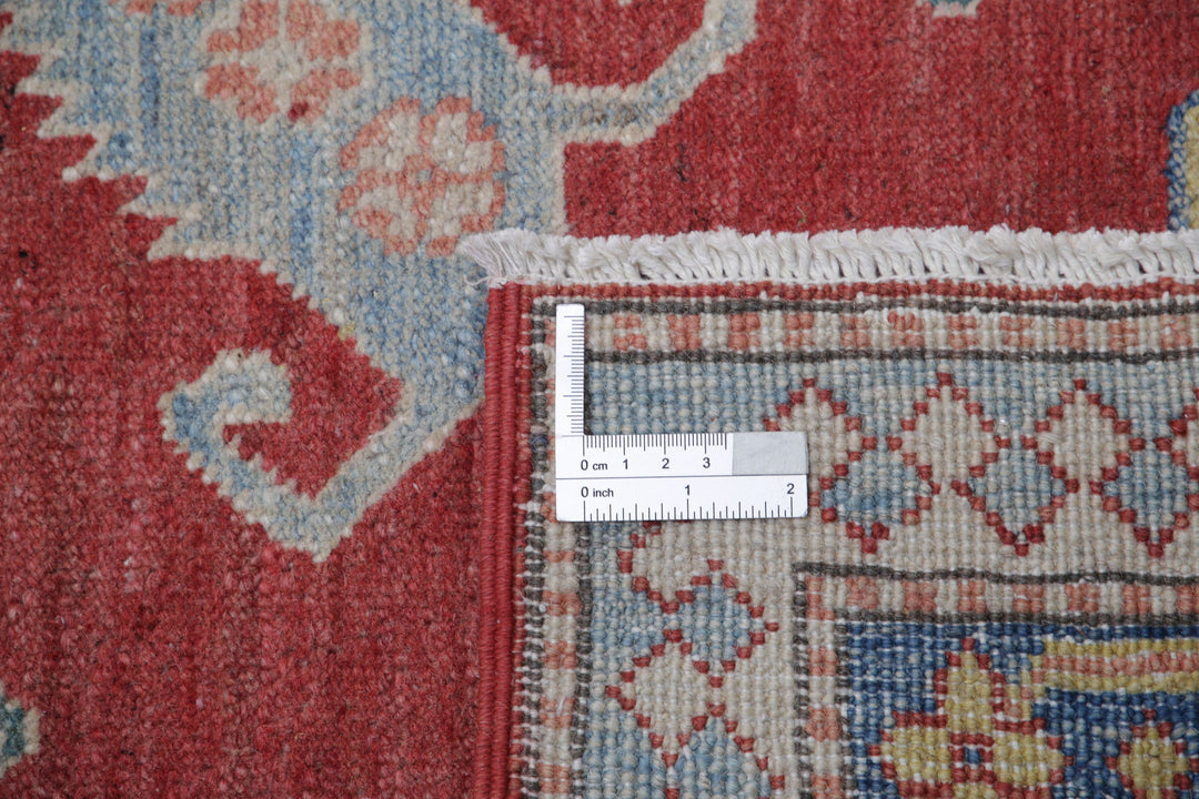 Hand Knotted Tribal Kazak Wool Rug 7' 8" x 10' 8" - No. AT58573
