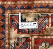 Hand Knotted Tribal Afzali Kazak Wool Rug 1' 10" x 2' 9" - No. AT24314