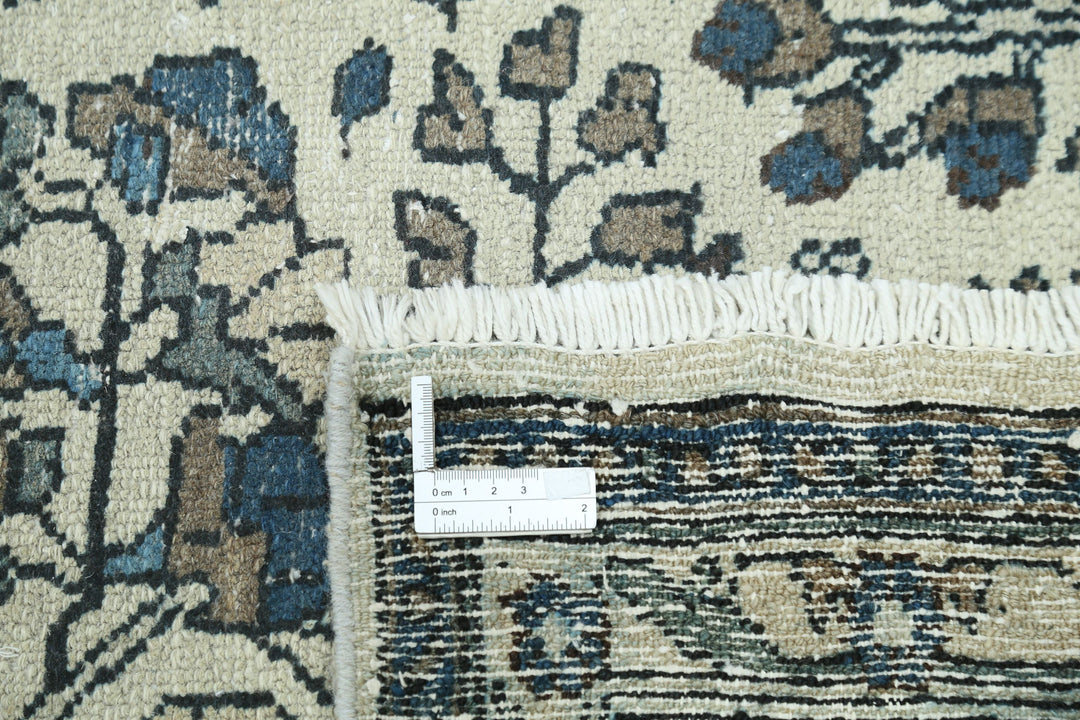 Hand Knotted Vintage Persian Bakhtiari Wool Rug 7' 2" x 13' 0" - No. AT97152