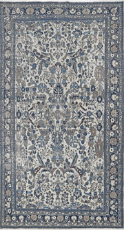 Hand Knotted Vintage Persian Bakhtiari Wool Rug 7' 2" x 13' 0" - No. AT97152