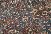 Hand Knotted Vintage Persian Bakhtiari Wool Rug 10' 7" x 13' 1" - No. AT20348