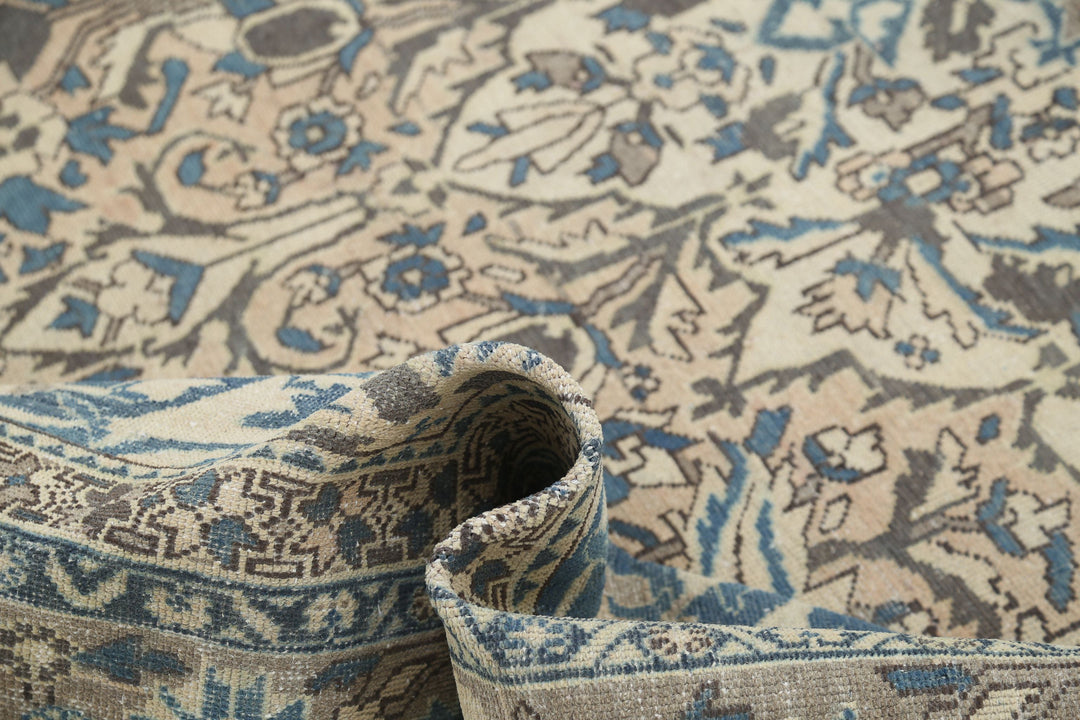 Hand Knotted Vintage Persian Bakhtiari Wool Rug 9' 7" x 12' 4" - No. AT45468