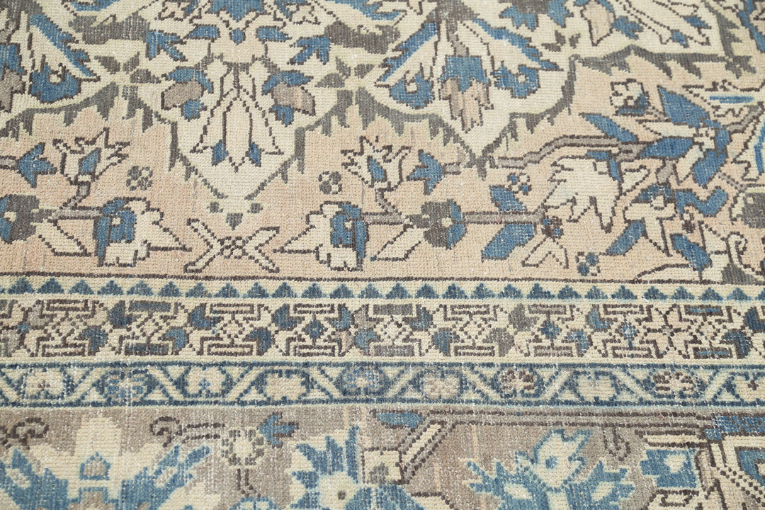 Hand Knotted Vintage Persian Bakhtiari Wool Rug 9' 7" x 12' 4" - No. AT45468