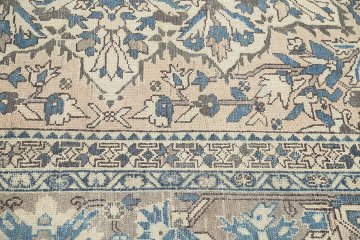 Hand Knotted Vintage Persian Bakhtiari Wool Rug 9' 7" x 12' 4" - No. AT45468