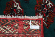 Hand Knotted Tribal Bokhara Wool Rug 6' 2" x 9' 7" - No. AT82615