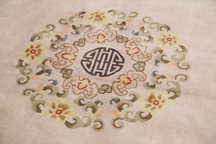 Hand Knotted Traditional Chinese Wool Rug 8' 10" x 12' 1" - No. AT76937