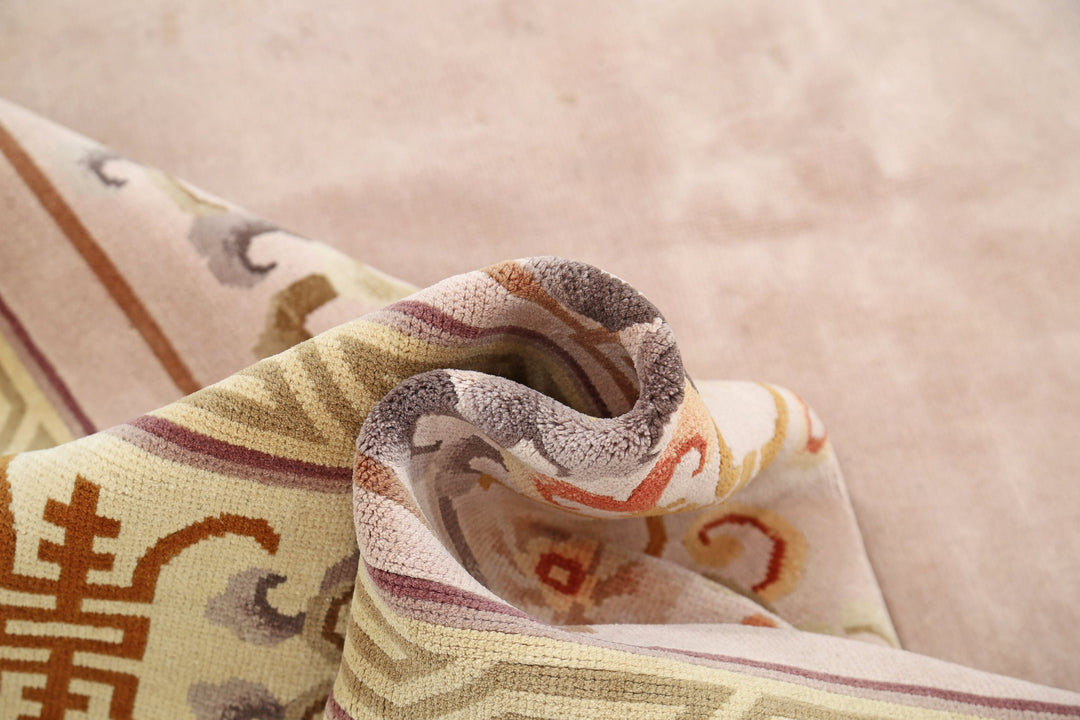 Hand Knotted Traditional Chinese Wool Rug 8' 10" x 12' 1" - No. AT76937