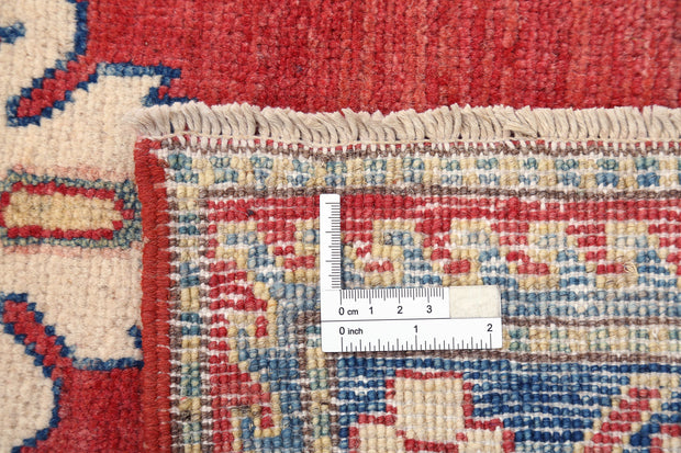 Hand Knotted Tribal Kazak Wool Rug 7' 10" x 11' 0" - No. AT40636