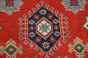 Hand Knotted Tribal Kazak Wool Rug 8' 1" x 9' 10" - No. AT82524