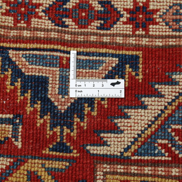Hand Knotted Tribal Kazak Wool Rug 5' 0" x 6' 8" - No. AT53331