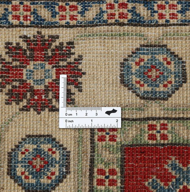 Hand Knotted Tribal Kazak Wool Rug 2' 9" x 9' 7" - No. AT47140