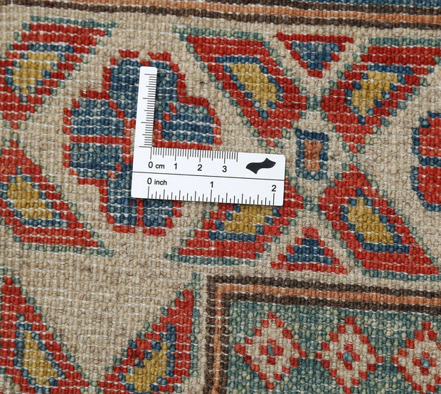 Hand Knotted Tribal Kazak Wool Rug 2' 8" x 9' 3" - No. AT58658