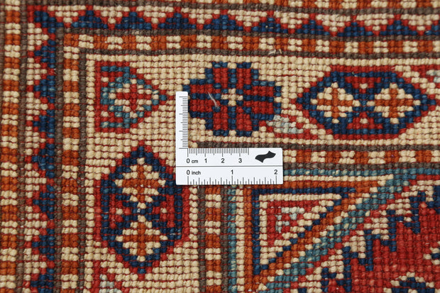 Hand Knotted Tribal Kazak Wool Rug 2' 0" x 2' 11" - No. AT38828