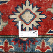Hand Knotted Tribal Kazak Wool Rug 6' 9" x 9' 8" - No. AT17260
