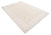Hand Knotted Fine Serenity Wool Rug 6' 3" x 8' 9" - No. AT10183