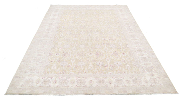 Hand Knotted Fine Serenity Wool Rug 6' 3" x 8' 9" - No. AT10183