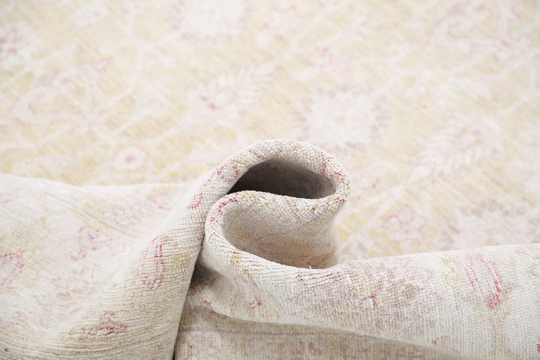 Hand Knotted Fine Serenity Wool Rug 6' 3" x 8' 9" - No. AT10183