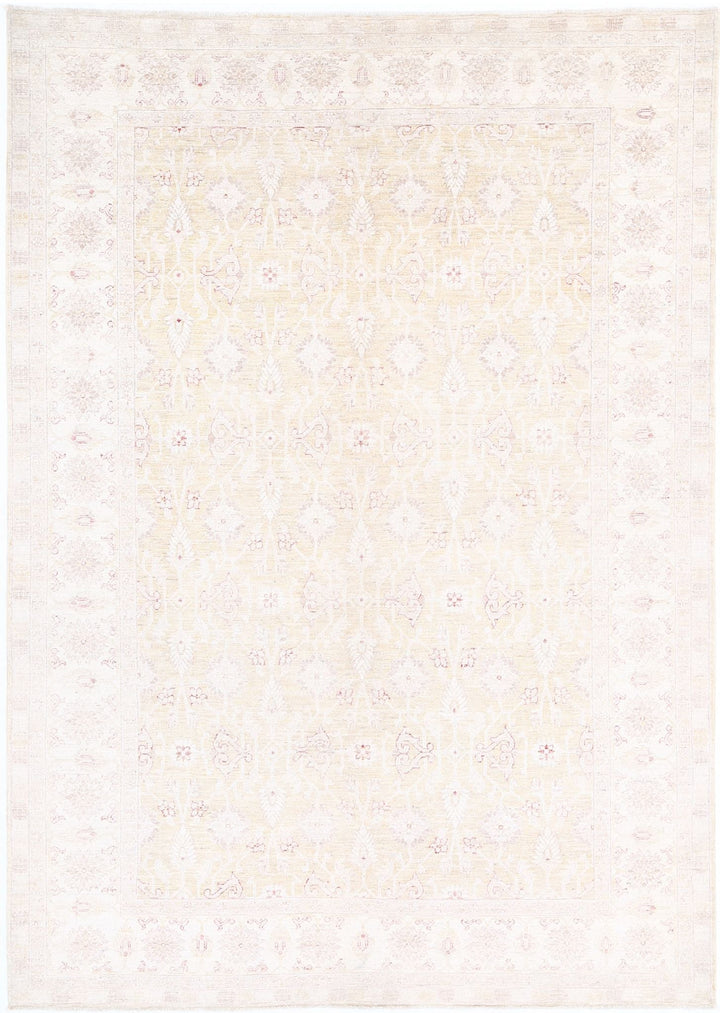 Hand Knotted Fine Serenity Wool Rug 6' 3" x 8' 9" - No. AT10183