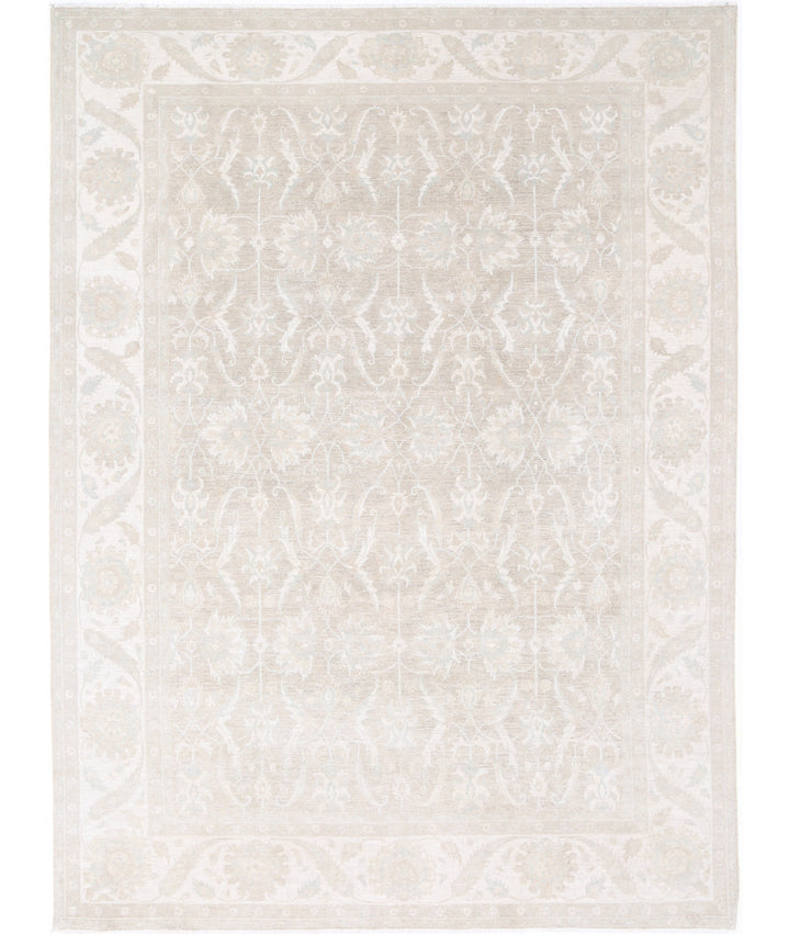 Hand Knotted Fine Serenity Wool Rug 8' 7" x 11' 9" - No. AT23973