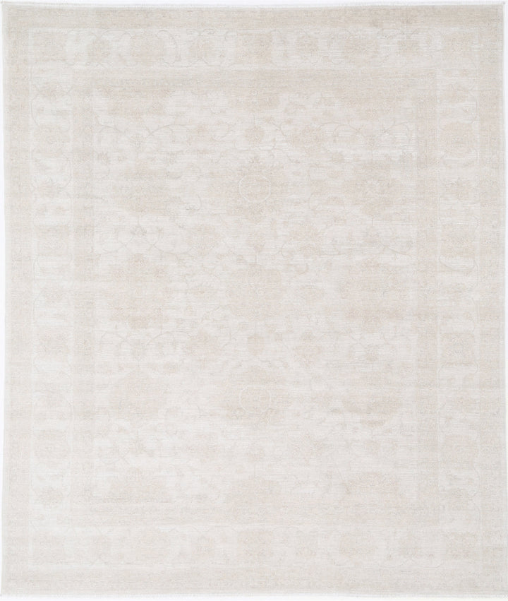 Hand Knotted Fine Serenity Wool Rug 8' 3" x 9' 7" - No. AT67155