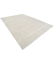 Hand Knotted Fine Serenity Wool Rug 9' 9" x 13' 8" - No. AT35809