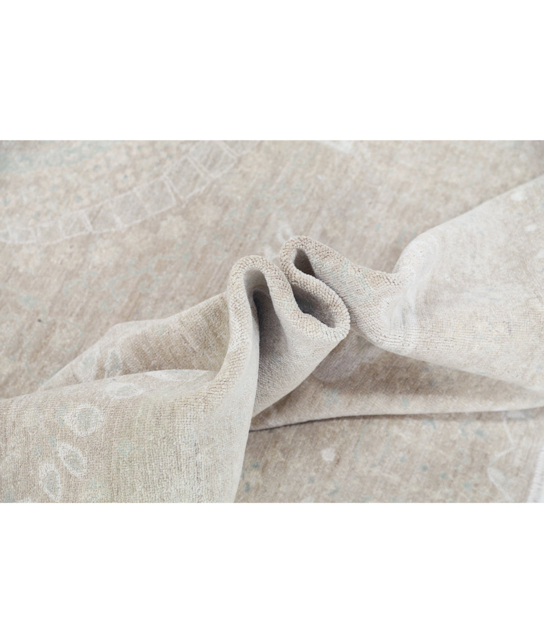 Hand Knotted Fine Serenity Wool Rug 9' 9" x 13' 8" - No. AT35809