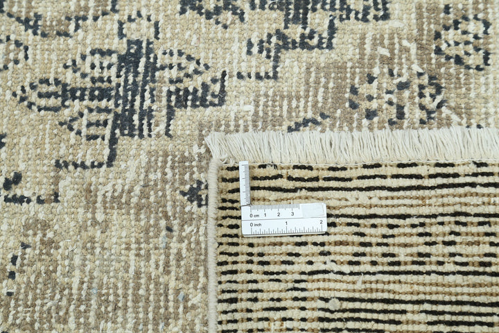 Hand Knotted Vintage Persian Hamadan Wool Rug 6' 10" x 9' 8" - No. AT27590