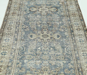 Hand Knotted Vintage Persian Hamadan Wool Rug 3' 7" x 9' 8" - No. AT89200