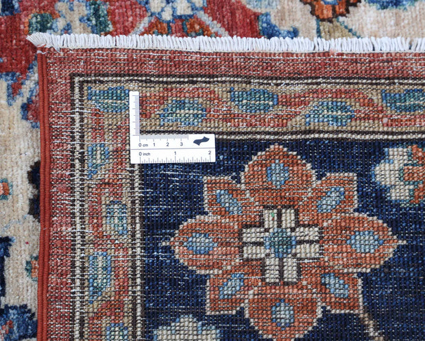 Hand Knotted Nomadic Caucasian Humna Wool Rug 7' 10" x 9' 10" - No. AT19932