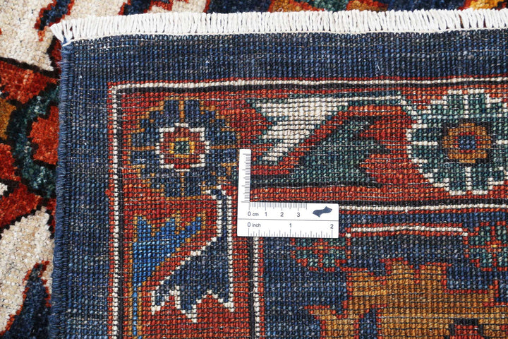 Hand Knotted Nomadic Caucasian Humna Wool Rug 8' 3" x 9' 11" - No. AT12463