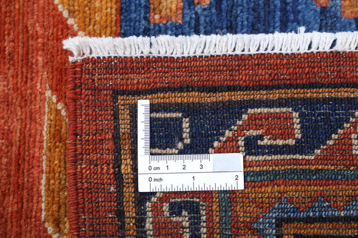 Hand Knotted Nomadic Caucasian Humna Wool Rug 8' 5" x 10' 1" - No. AT57861