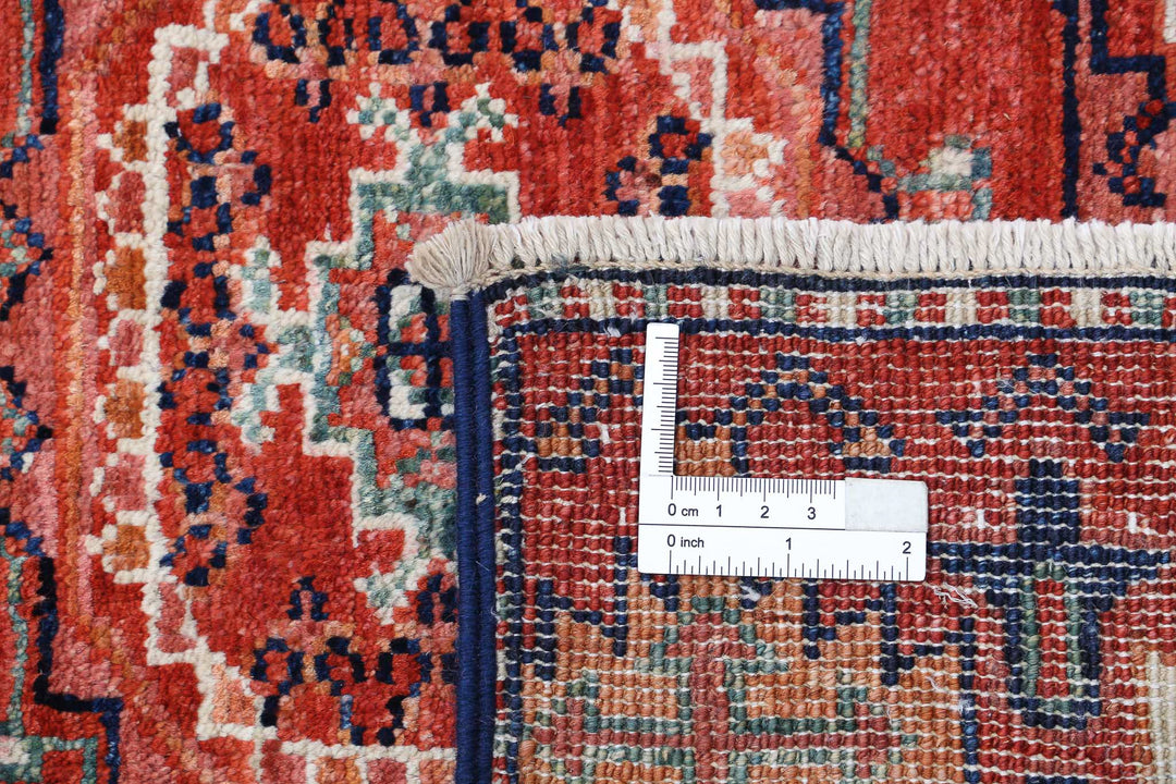 Hand Knotted Nomadic Caucasian Humna Wool Rug 10' 0" x 13' 5" - No. AT22143
